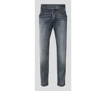 Straight Fit Jeans im Used-Look