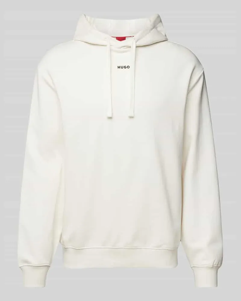 HUGO BOSS Sweatshirt mit überschnittenen Schultern Modell 'Dapo Offwhite