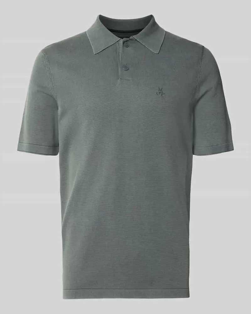 Marc O'Polo Regular Fit Poloshirt aus reiner Baumwolle Oliv