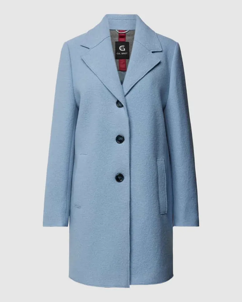Gil Bret Wolljacke mit Knopfleiste Bleu