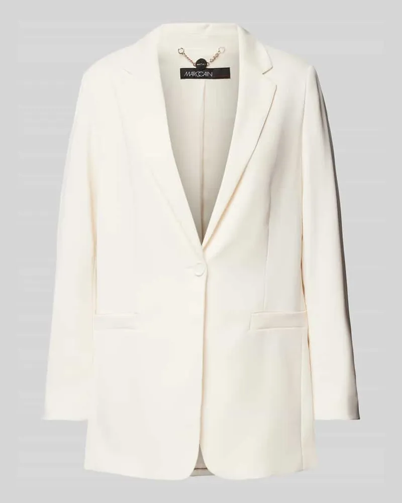 Marc Cain Blazer mit Reverskragen Ecru