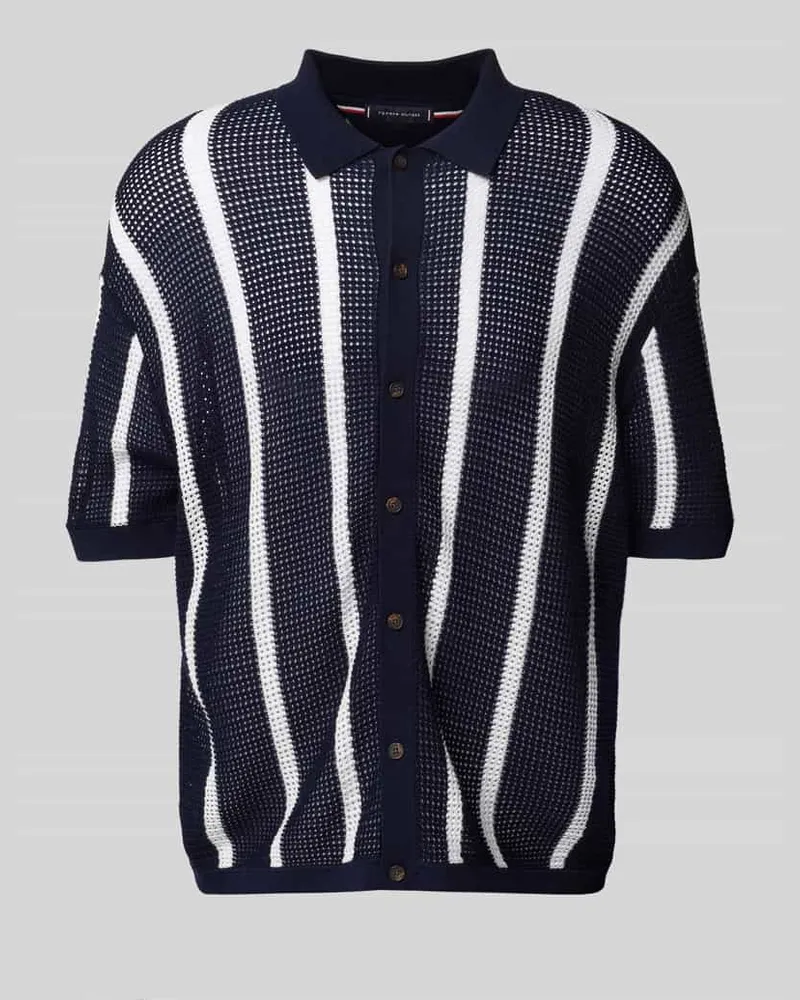 Tommy Hilfiger Regular Fit Freizeithemd aus reiner Baumwolle Black