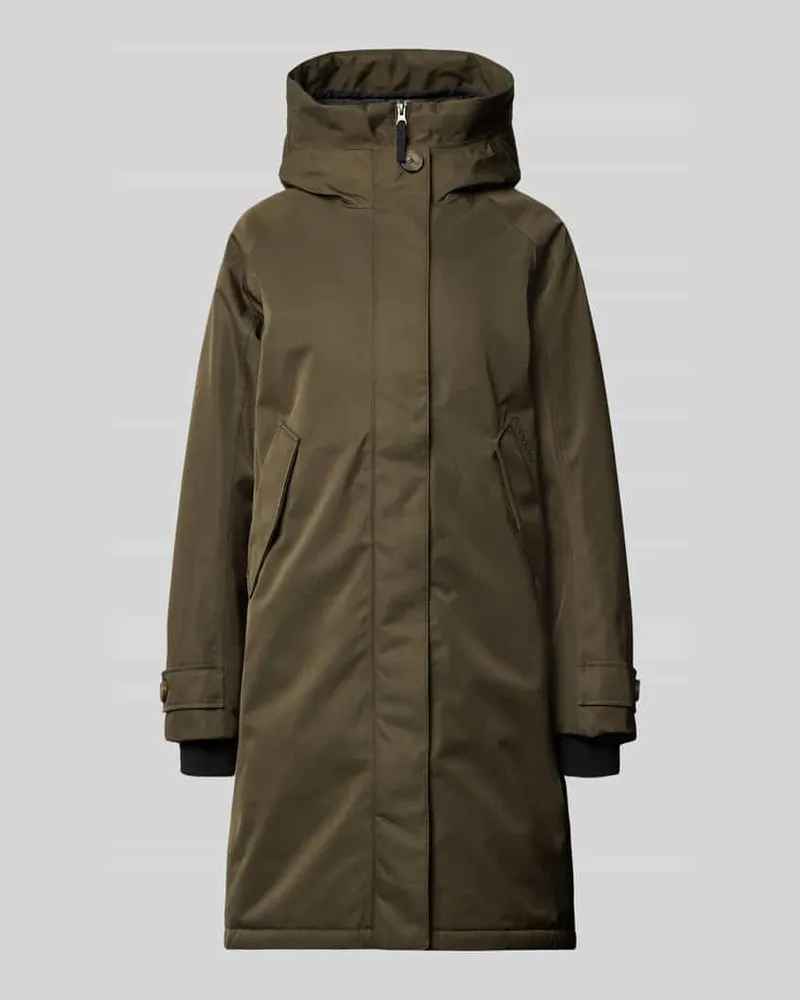 Didriksons 1913 Parka mit Kapuze Modell 'LUNA Dunkelgruen