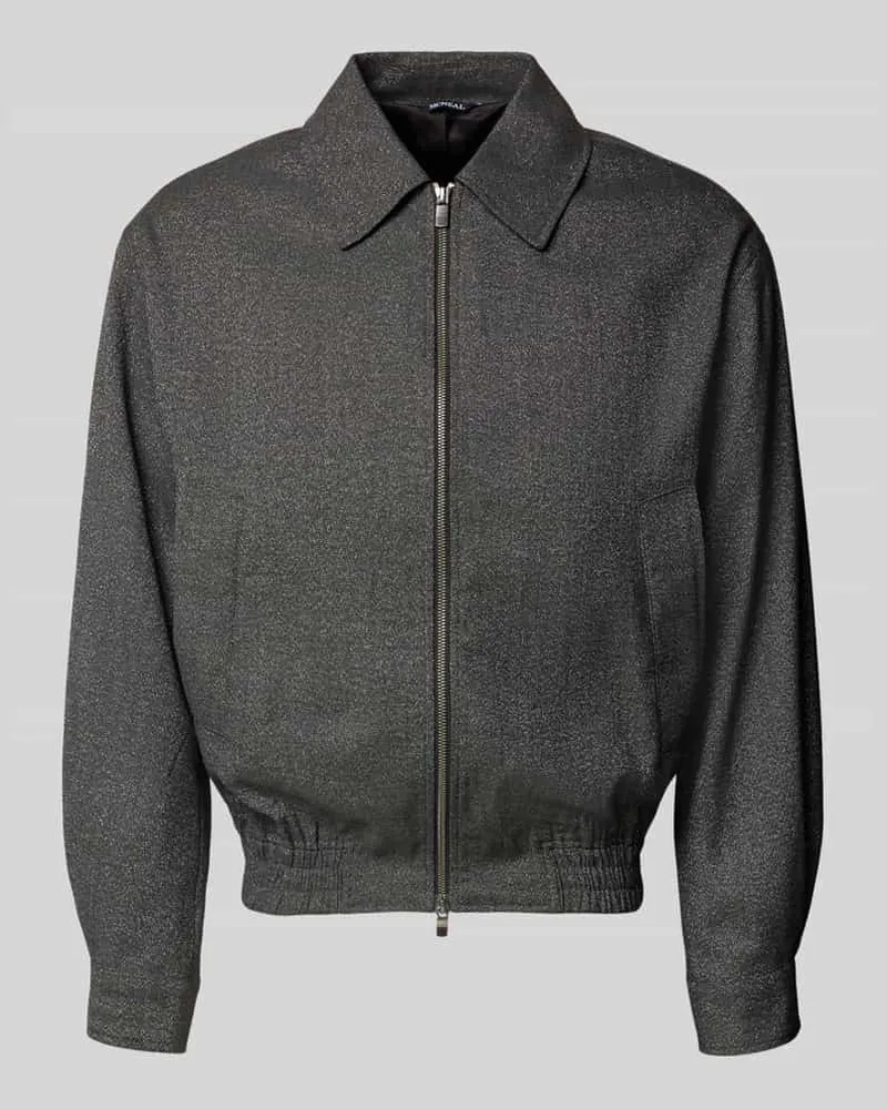 McNeal Regular Fit Blouson mit Zweiwege-Reißverschluss Black