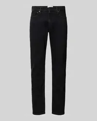 Calvin Klein Slim Fit Jeans im 5-Pocket-Design Black