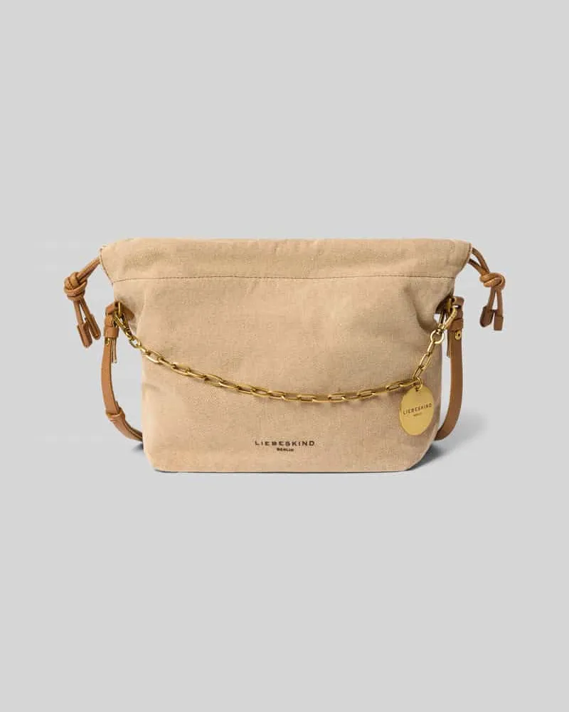 Liebeskind Handtasche mit Logo-Detail Modell 'LYA Beige