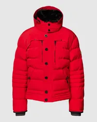 Wellensteyn Steppjacke mit Label-Details Rot