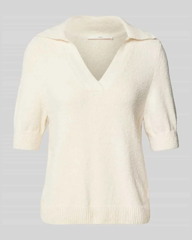 Lanius Strickpullover mit 1/2-Ärmel Ecru