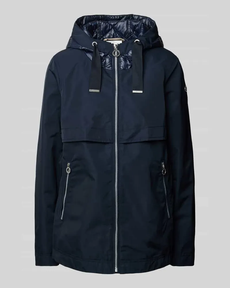 Fuchs Schmitt Jacke mit Reißverschlusstaschen Marine