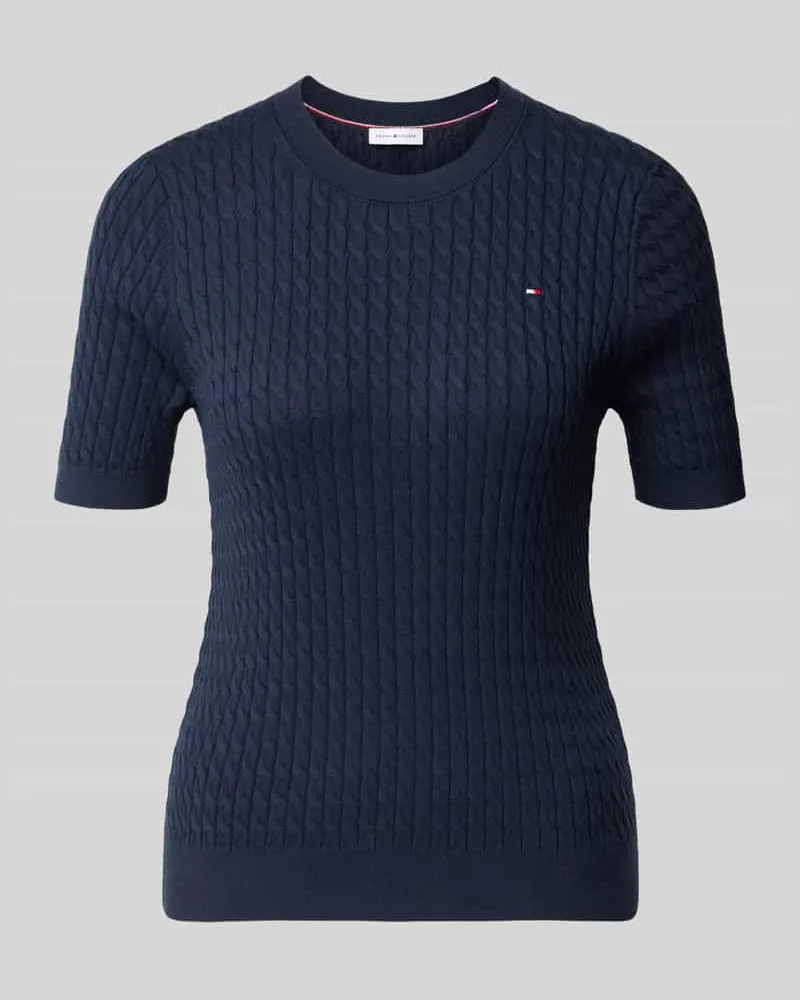 Tommy Hilfiger Regular Fit T-Shirt aus reiner Baumwolle Marine