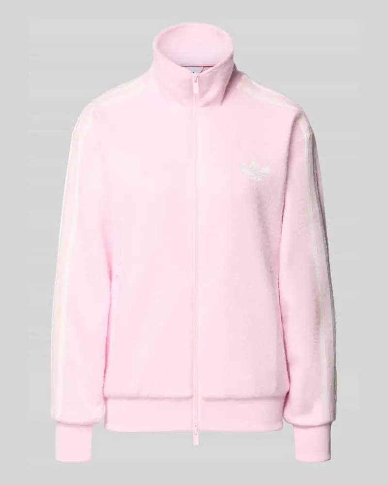 adidas Sweatjacke mit Reißverschluss Rosa