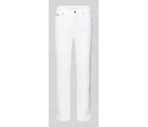 Slim Fit Jeans mit Label-Applikation Modell 'PIPER