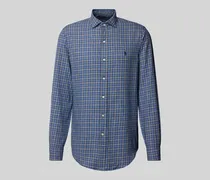 Regular Fit Freizeithemd mit Haifischkragen