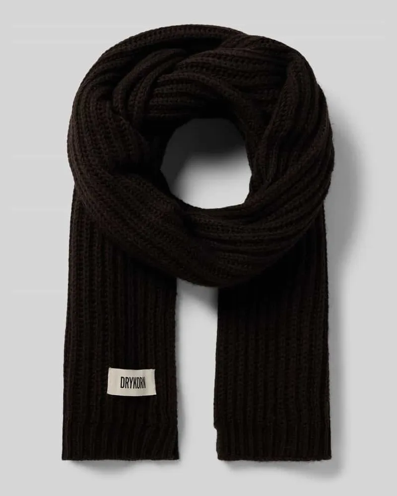Drykorn Schal mit Label-Detail Modell 'CRONICA Beige