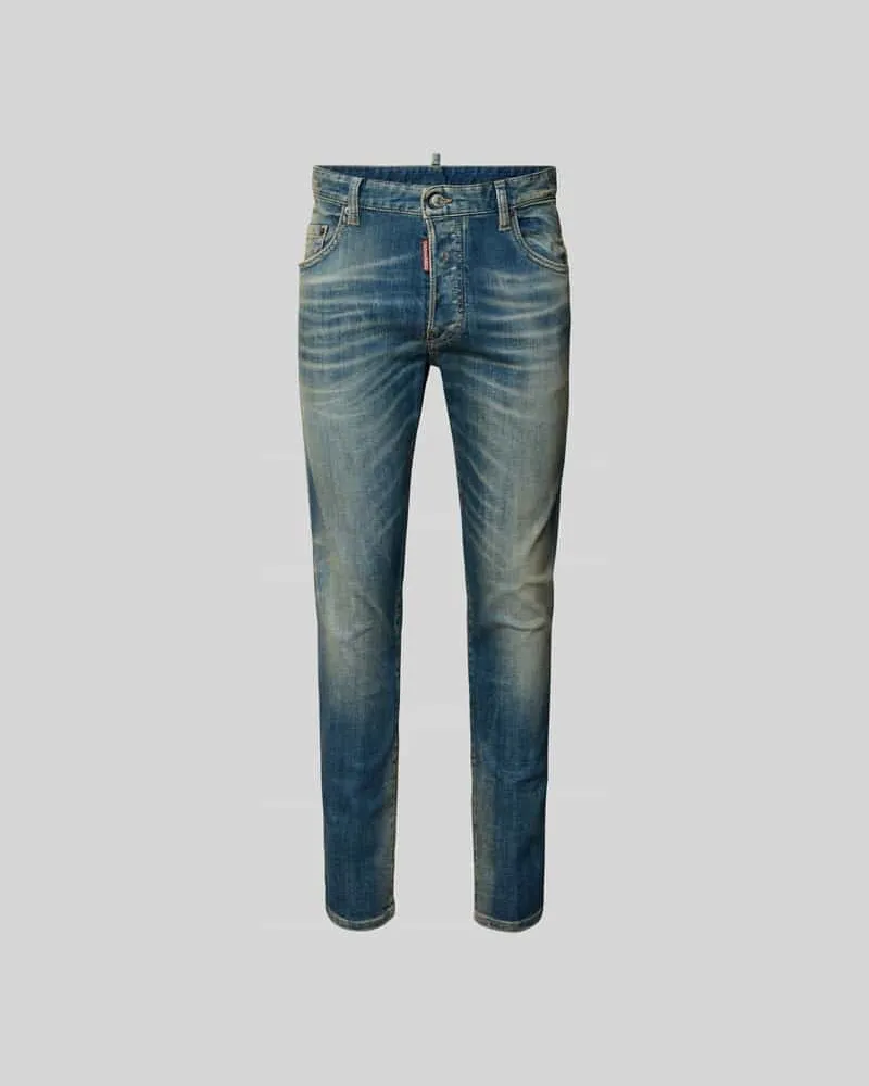 Dsquared2 Skinny Fit Jeans mit 5-Pocket-Design Jeansblau