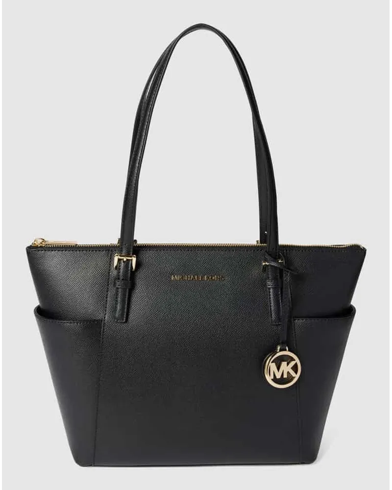 Michael Kors Trapezshopper aus Saffianoleder Black