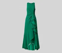 Abendkleid mit Volants