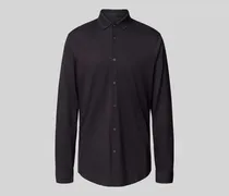 Regular Fit Freizeithemd mit Haifischkragen