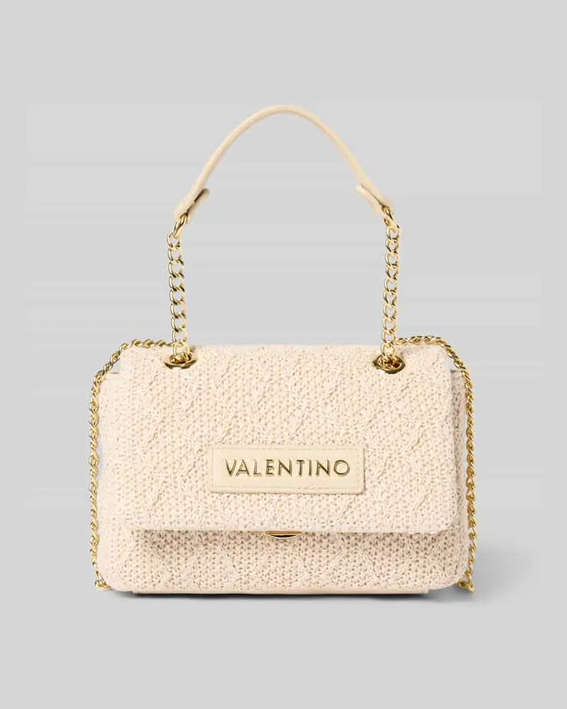 Valentino Bags Shoulder Bag mit Logo-Detail Modell 'Carina Ecru