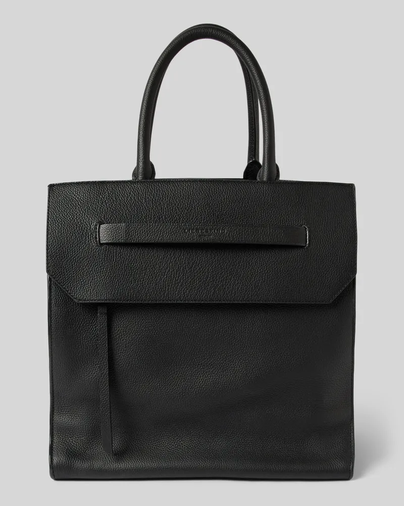 Liebeskind Handtasche aus reinem Leder mit Label-Detail Modell 'Lora Black