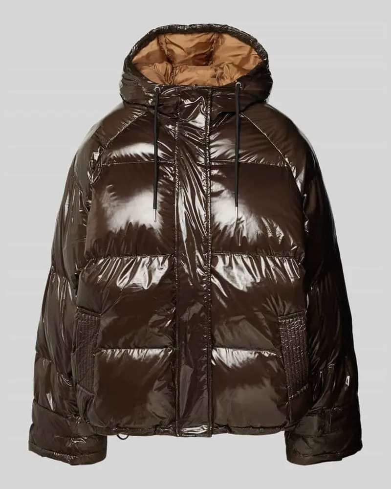 Lollys Laundry Steppjacke mit Eingrifftaschen Modell 'Shelby Khaki