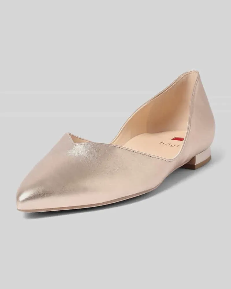 Högl Ballerinas mit Blockabsatz Rose