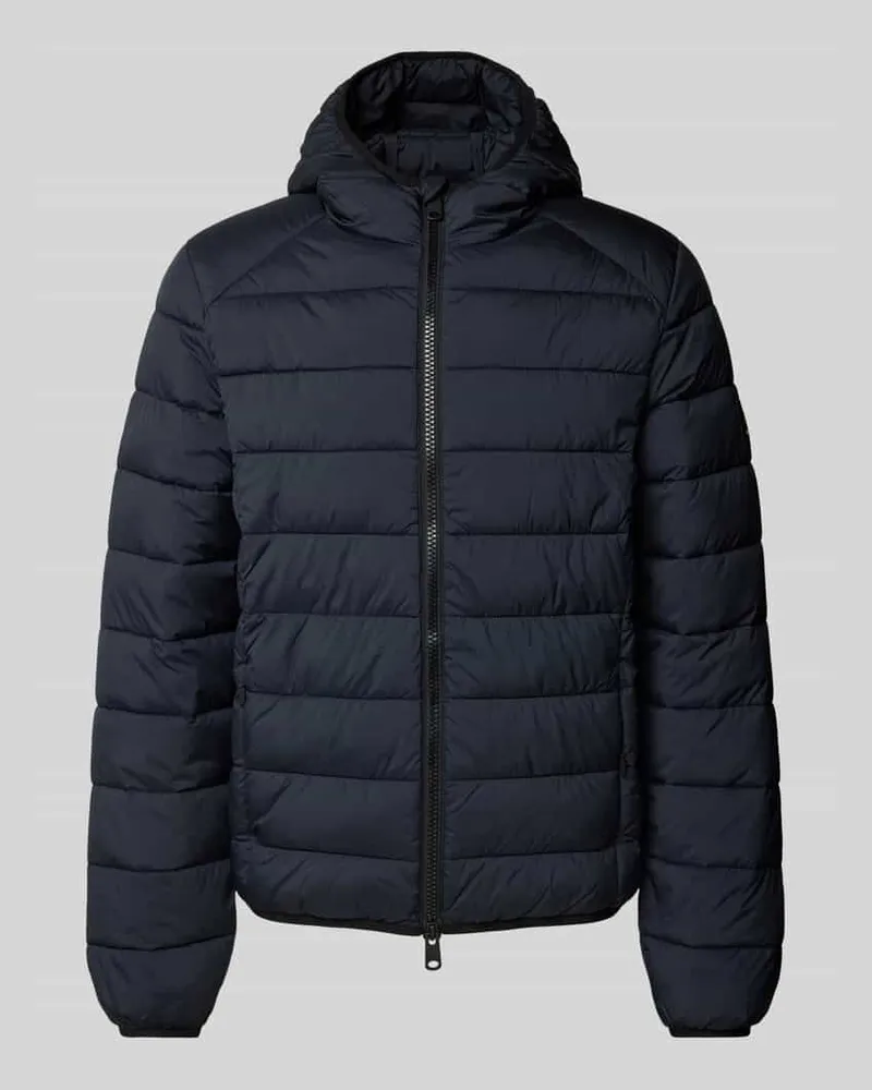 ECOALF Steppjacke mit Kapuze Modell 'ASPENALF Marine