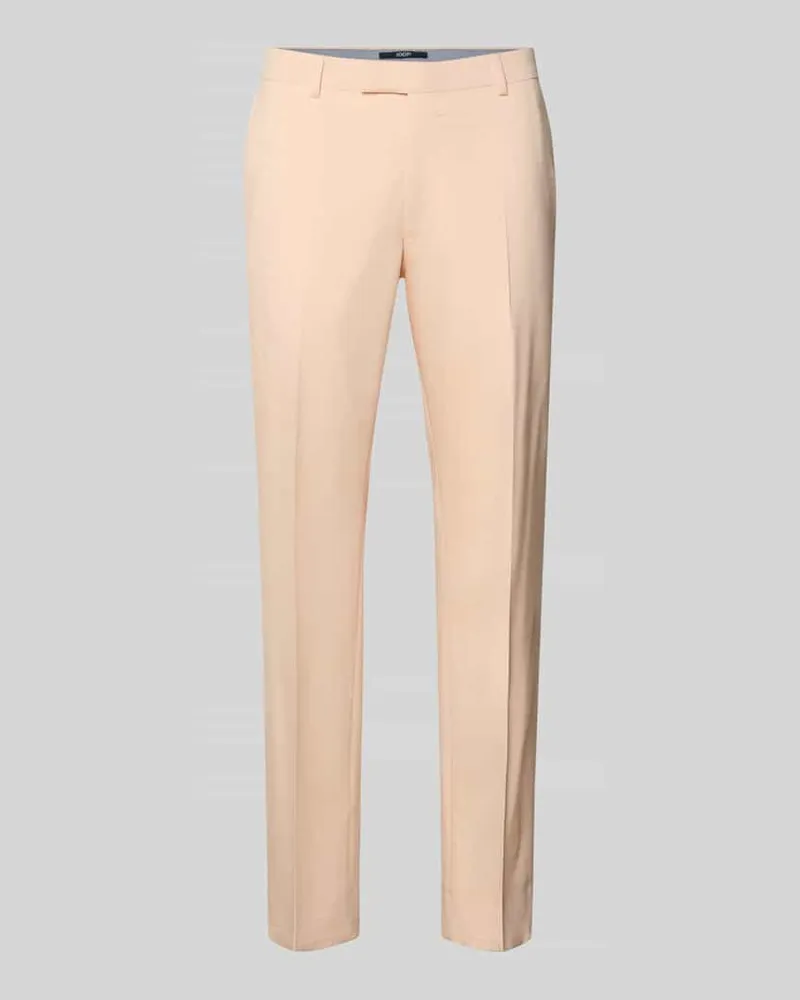 JOOP! Straight Fit Stoffhose aus Viskose-Mix Modell 'Blayr Hellrot