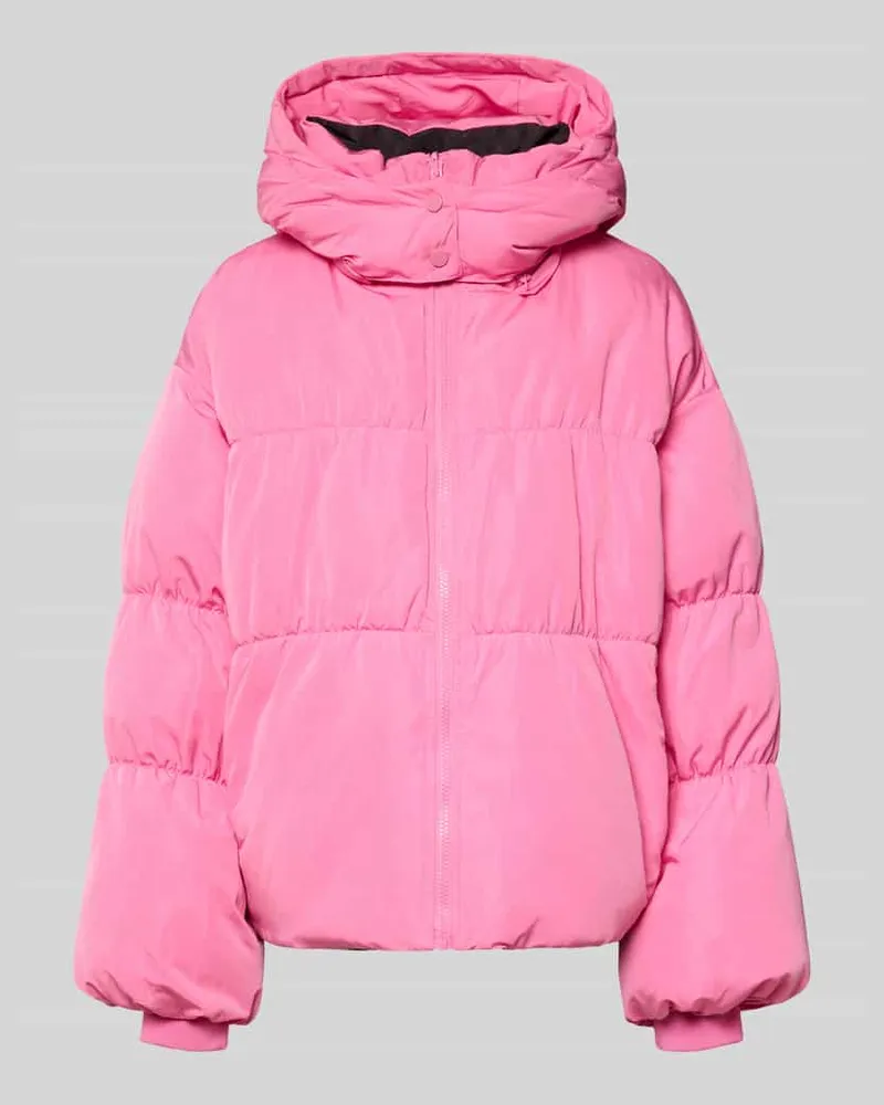 OH APRIL Steppjacke mit Kapuze Pink