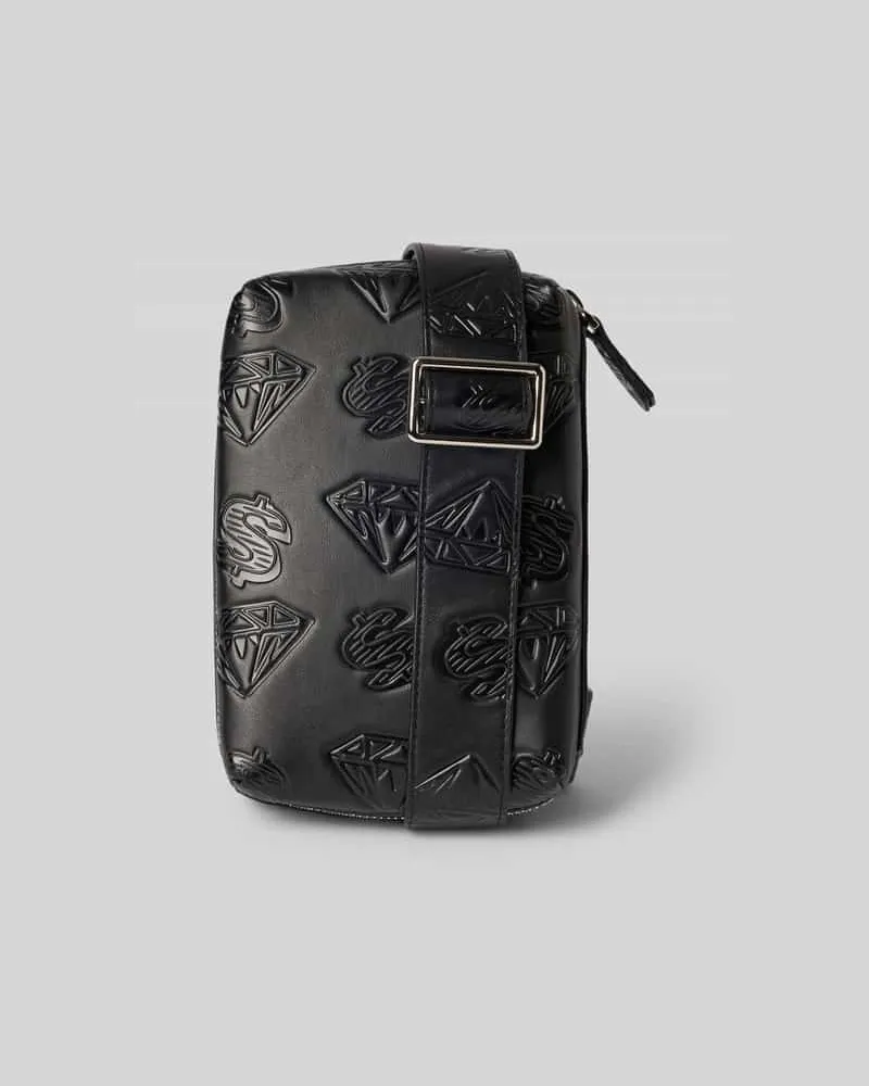 Billionaire Boys Club Crossbody Bag mit Reißverschluss Black
