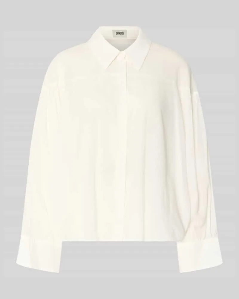 Drykorn Relaxed Fit Bluse Modell 'SELENI Offwhite