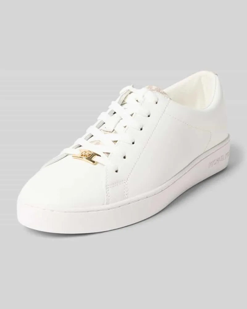 Michael Kors Sneaker aus echtem Leder Modell 'Keaton Offwhite