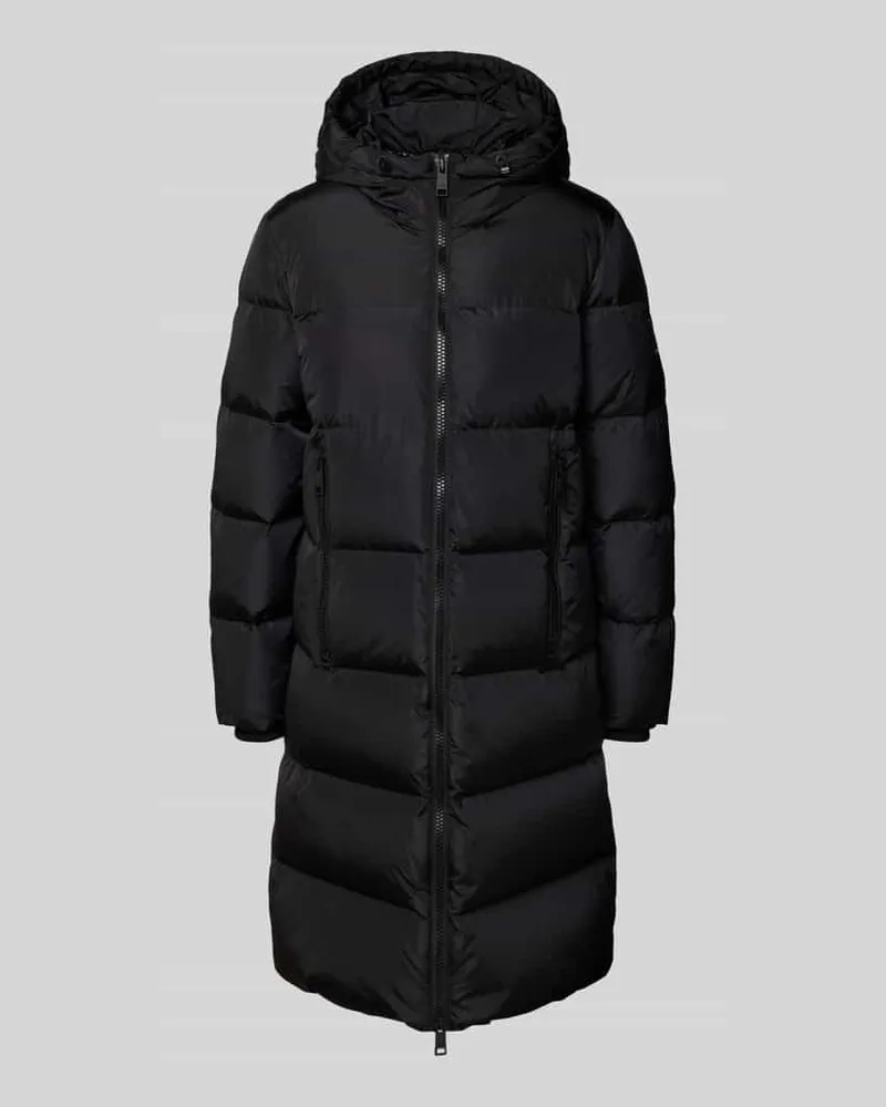 Armani Exchange Regular Fit Daunenmantel mit Zweiwege-Reißverschluss Black