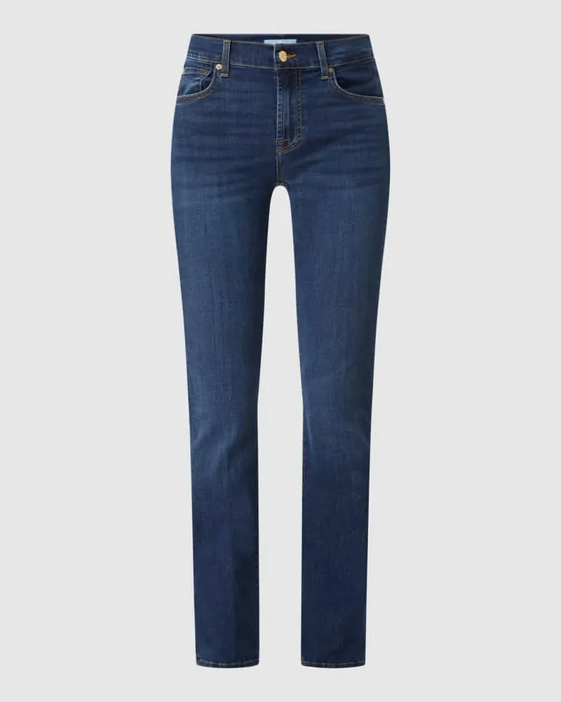7 for all mankind Bootcut Jeans mit Lyocell-Anteil Blau