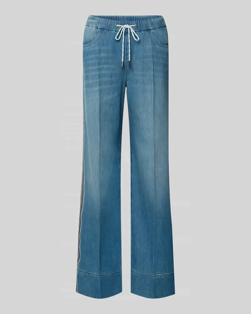 Marc Cain Wide Fit Jeans mit Lyocell-Anteil Hellblau