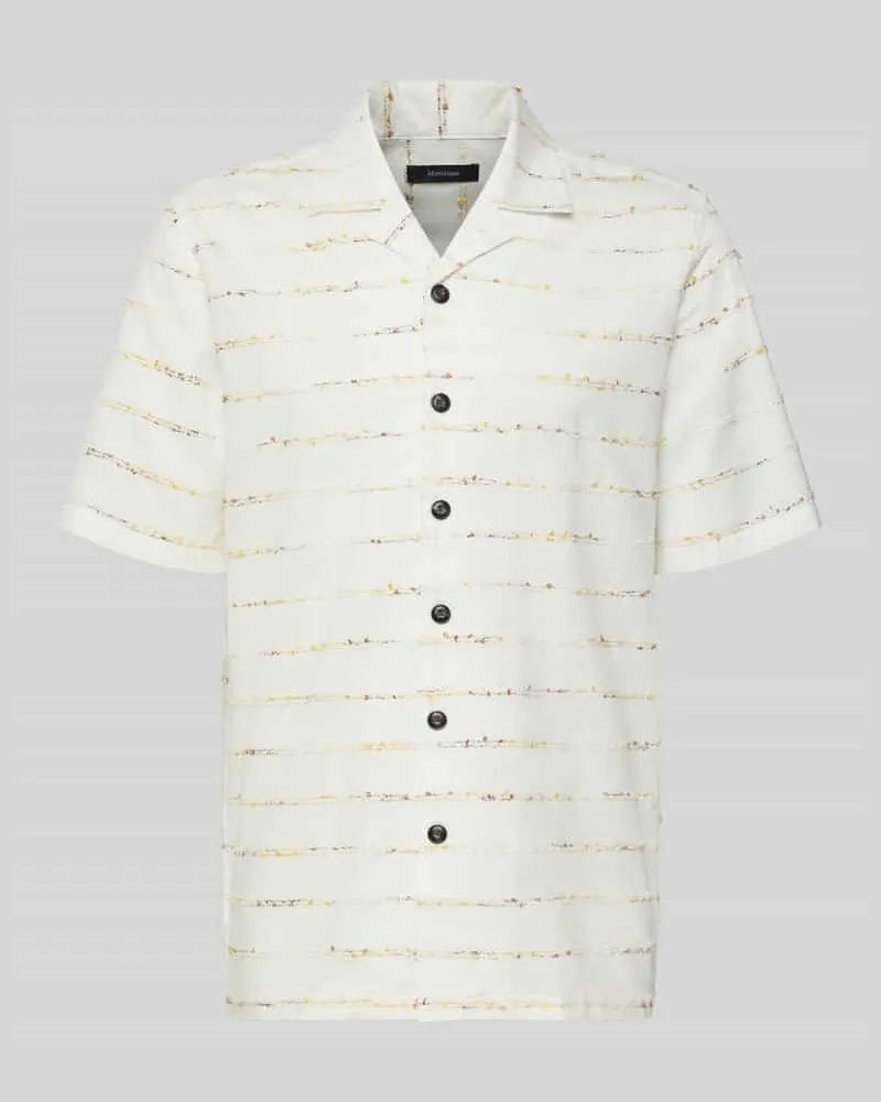 Matinique Regular Fit Freizeithemd mit Knopfleiste Modell 'klampo Offwhite
