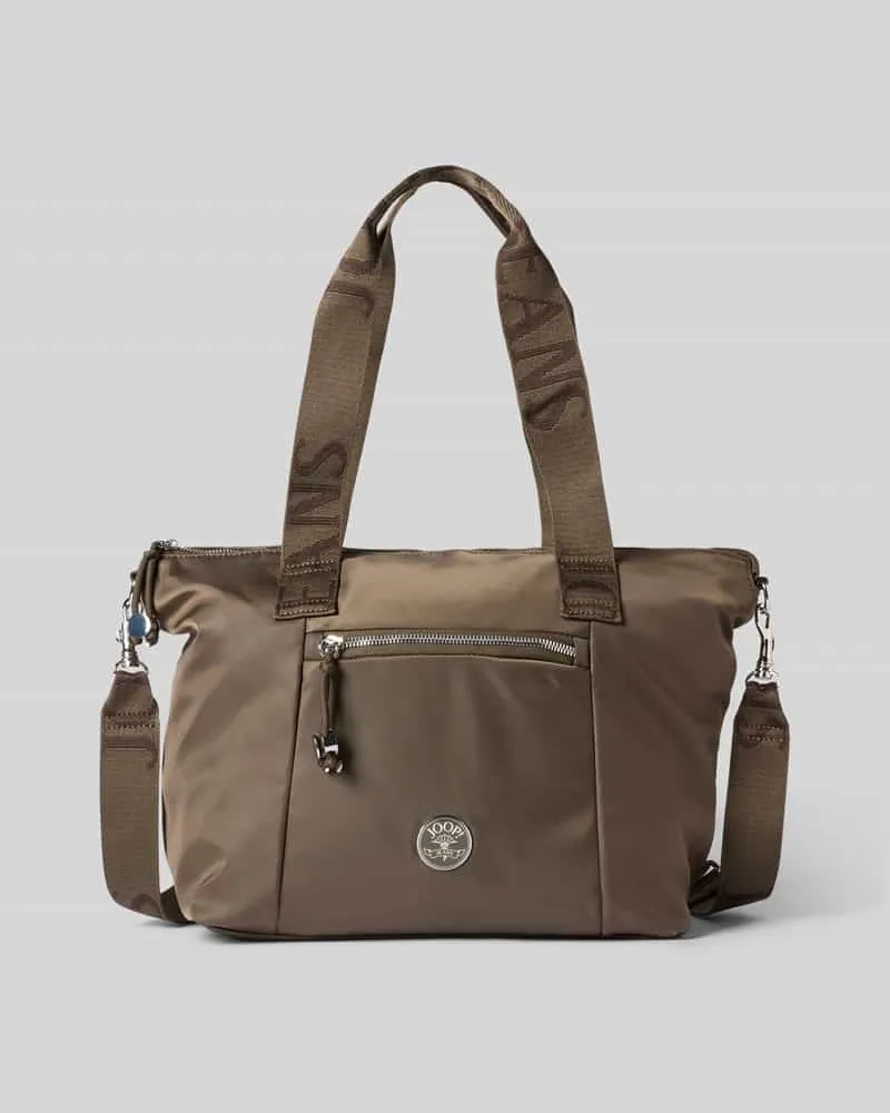 JOOP! Shopper mit Tragehenkel Modell 'lietissimo Schlamm