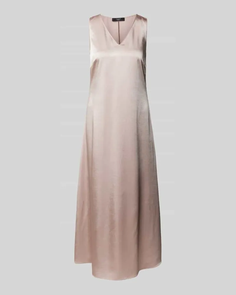 Max Mara A-Linien-Kleid ohne Arm Modell 'OTTELIA Hellrosa