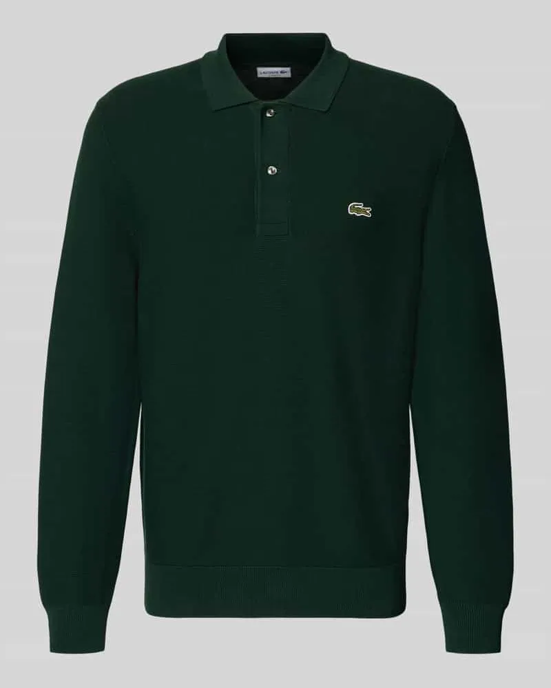 Lacoste Regular Fit Poloshirt aus reiner Baumwolle Bottle