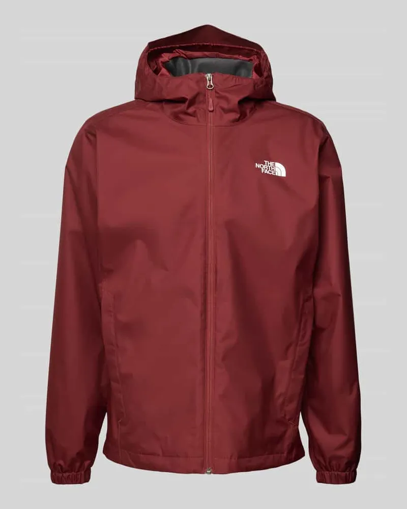 The North Face Windbreaker mit Label-Print Modell 'QUEST Bordeaux