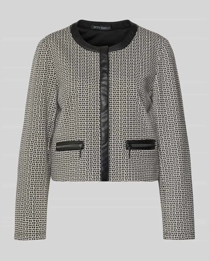 Betty Barclay Blazer mit Rundhalsausschnitt Black