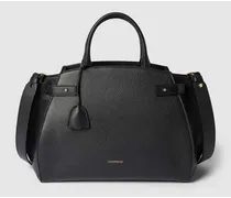 Tote Bag aus Leder mit Label-Detail Modell 'KLICHE