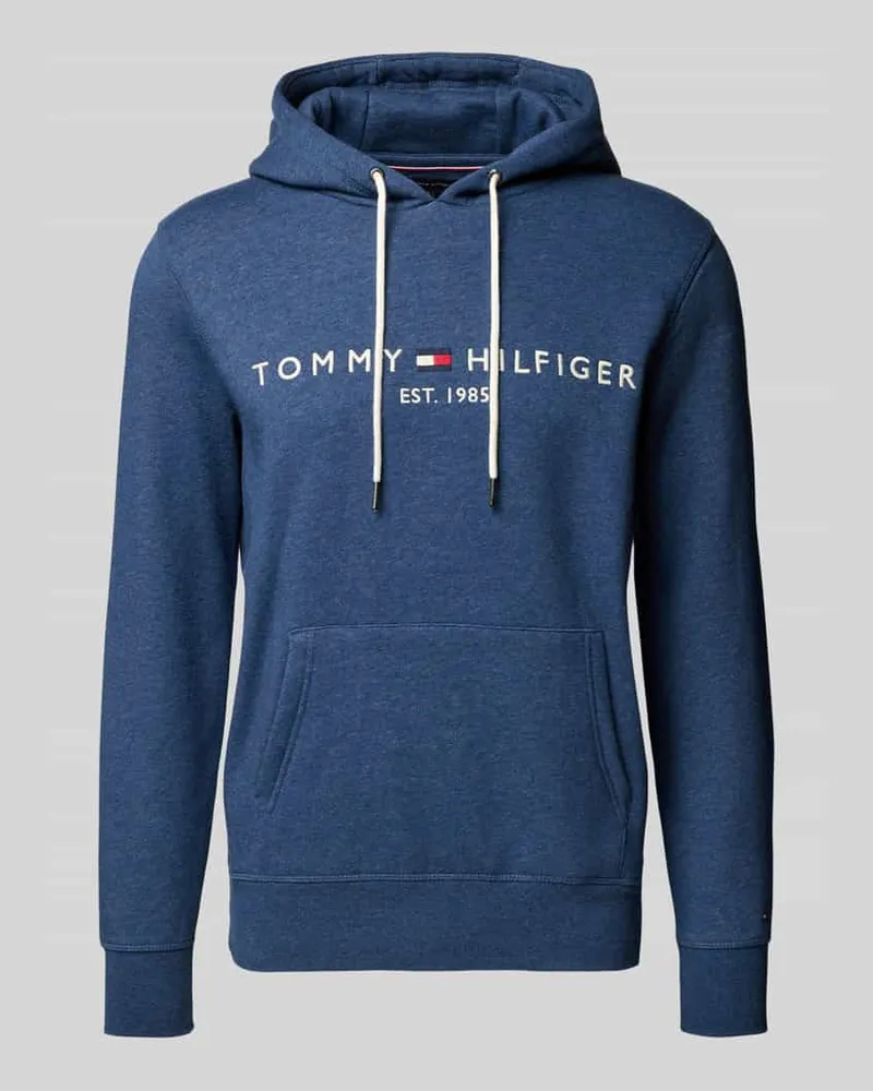 Tommy Hilfiger Oversized Hoodie aus Baumwoll-Mix Petrol