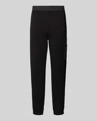 Armani Exchange Regular Fit Sweatpants mit Cargotasche Black