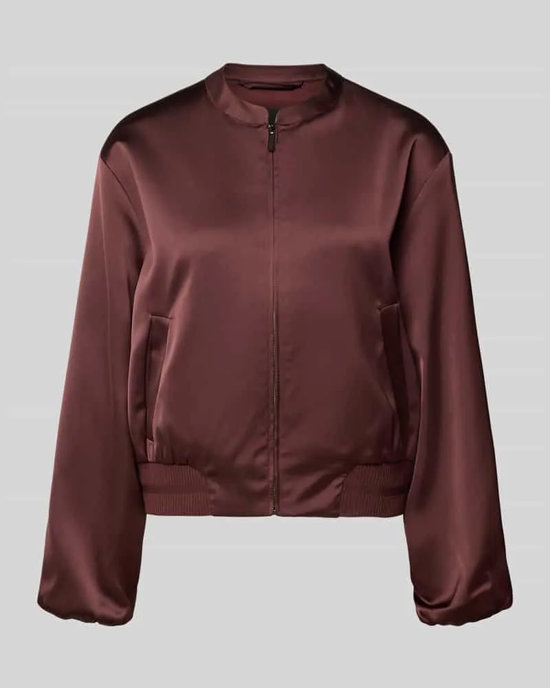 OPUS Blouson mit Reißverschluss Modell 'Jupita Bordeaux
