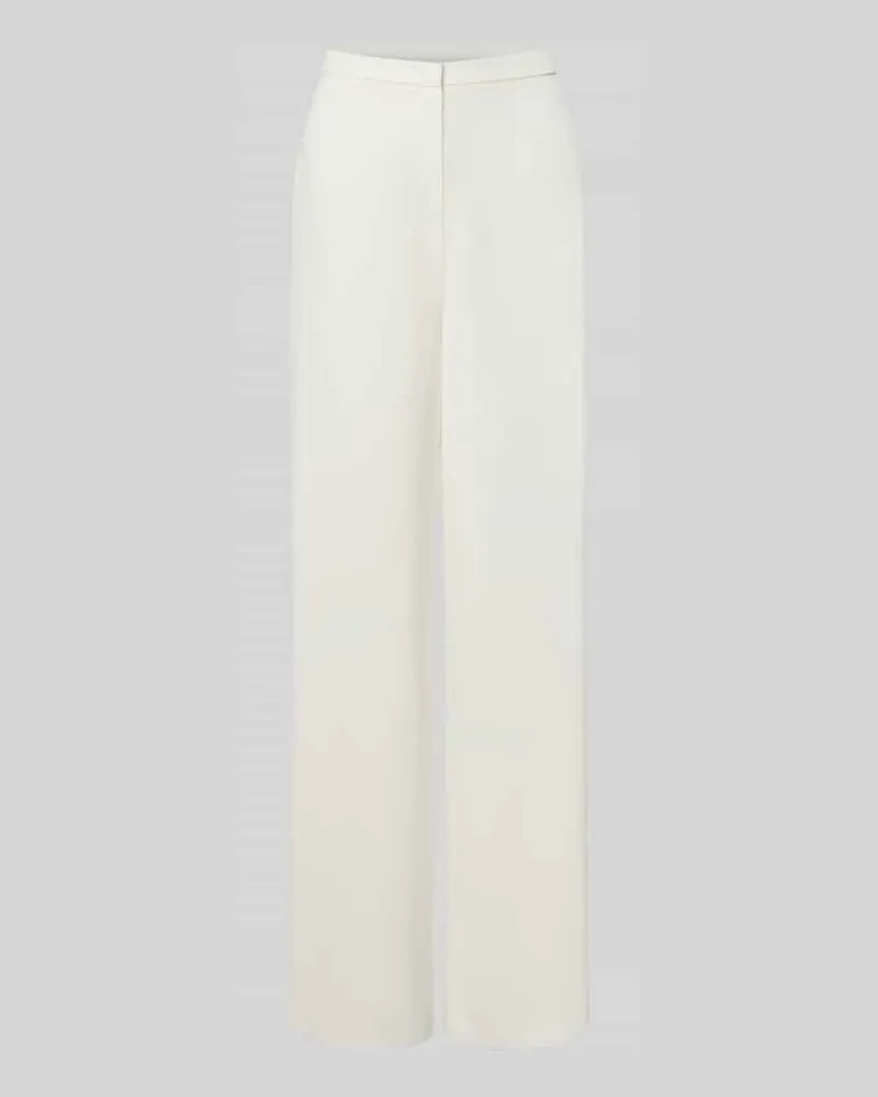 Swing Relaxed Fit Stoffhose mit Stretch-Anteil Offwhite