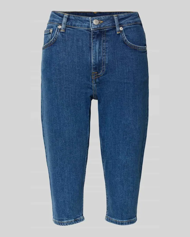 Gant Slim Fit Bermudas mit Eingrifftaschen Blau