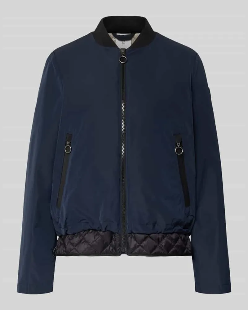 Gil Bret Jacke mit Stehkragen und Reißverschlusstaschen Marine
