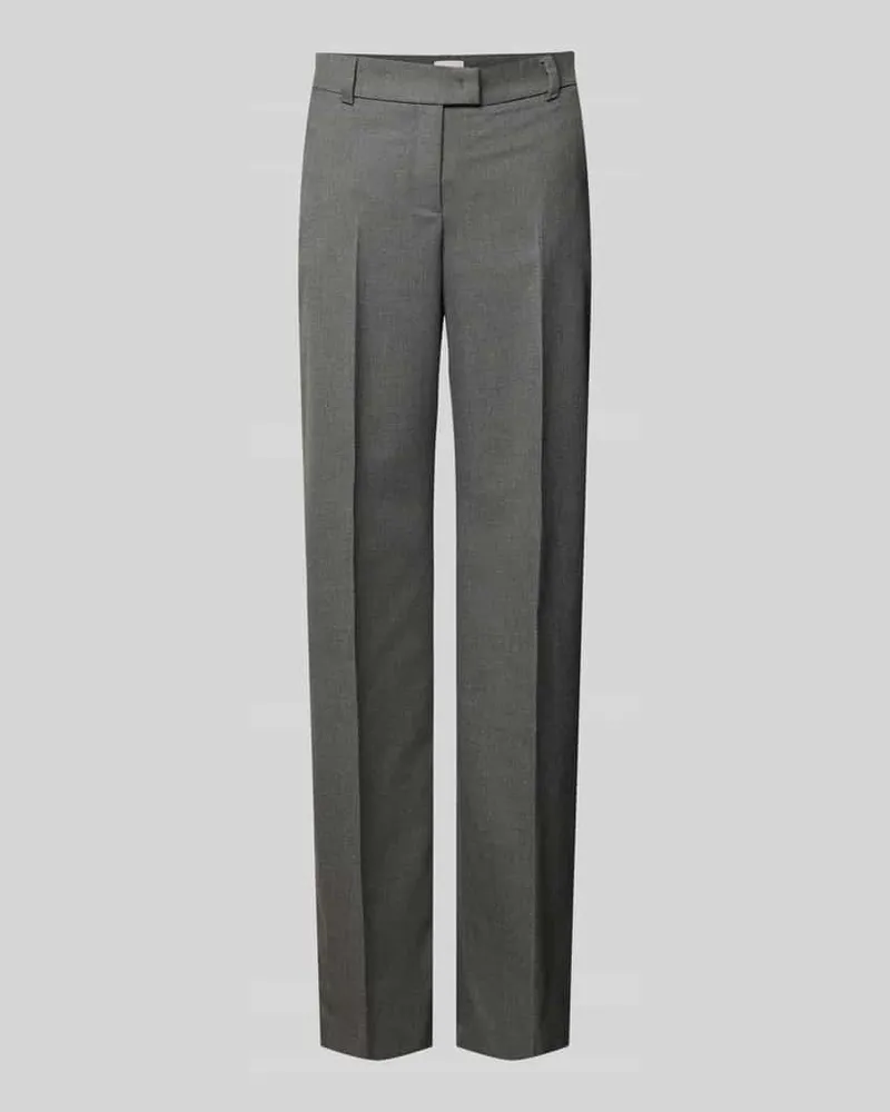 Brax Straight Fit Stoffhose mit Viskose-Anteil Modell 'Maine Dunkelgrau