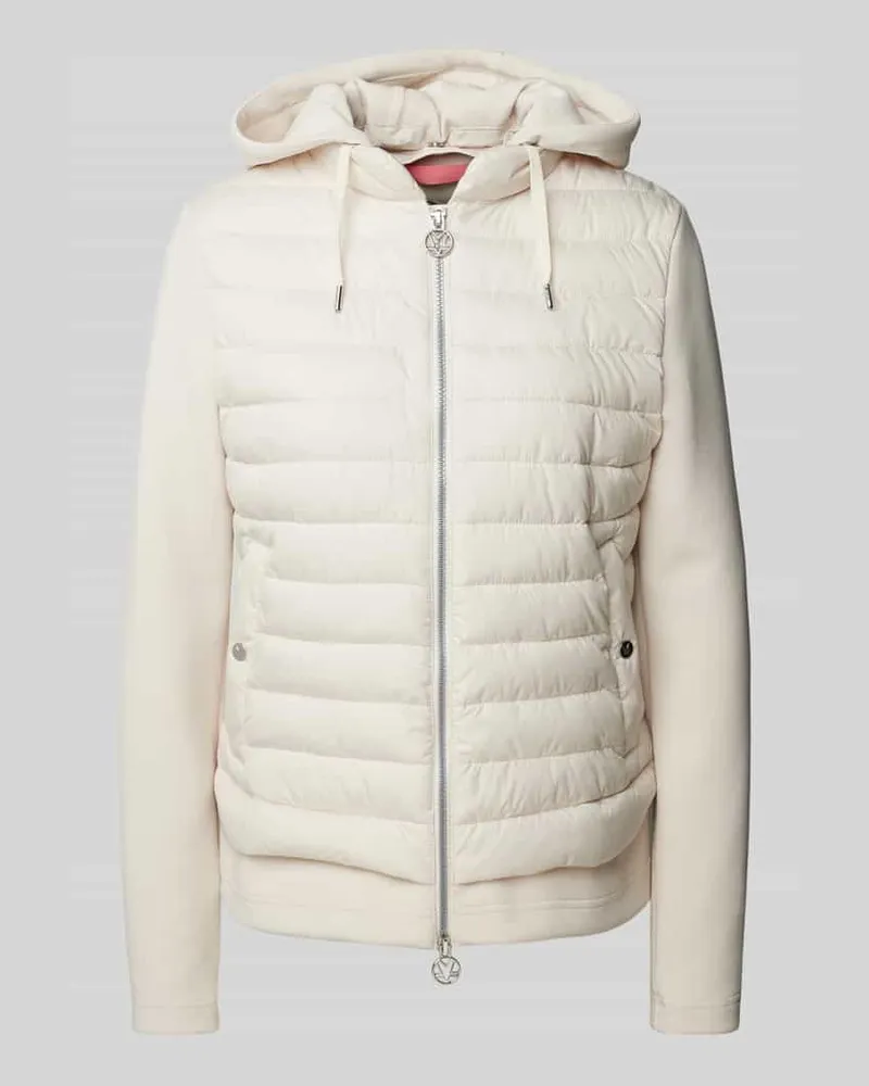 Fuchs Schmitt Steppjacke mit Kapuze Offwhite